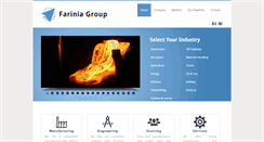 Desktop Screenshot of farinia.com